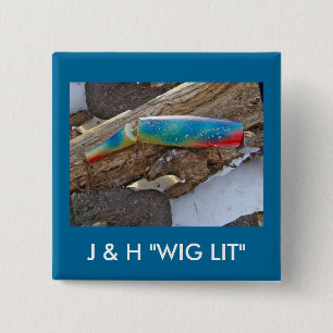 J & H "WIG LIT"-Vintage Saltwater Lure Items Knapp