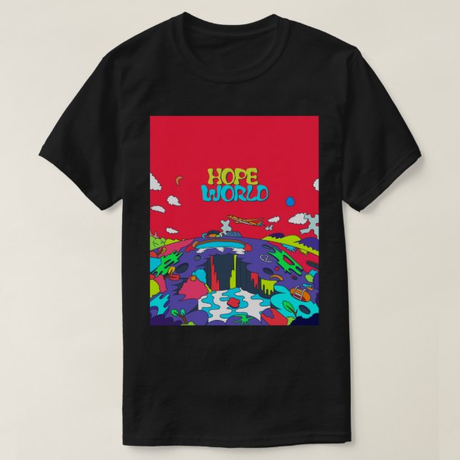 J-Hope Hope World Album Art Graphic T-Shirt (Design framsida)