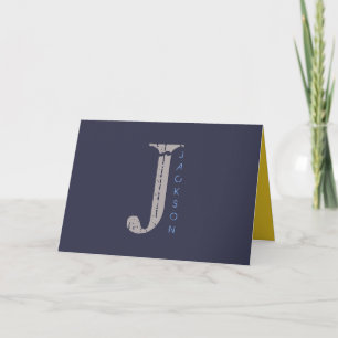 J Inledande tackkort för Pub Mitzvah