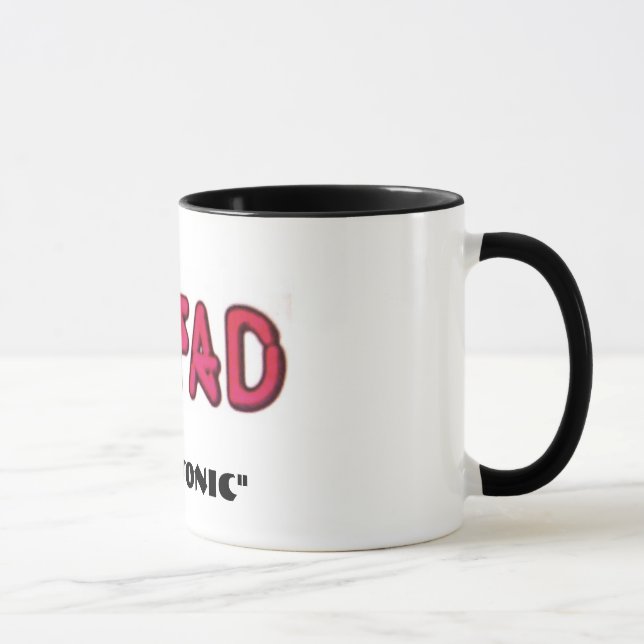J.J. FAD RINGER MUGG MED LOGOTYP (Höger)