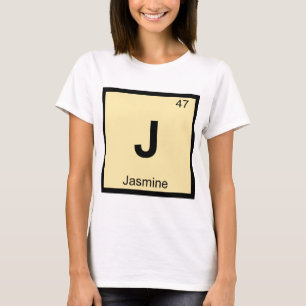 J - Jasmin Kemi Periodiska Systemets Symbol Tee