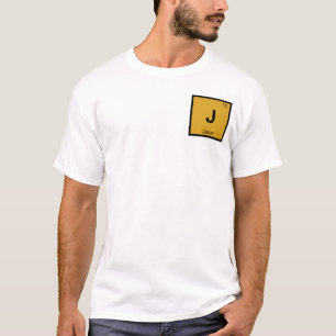 J - Jason Argonauts Chemistry Periodic Bord Grek T-shirt