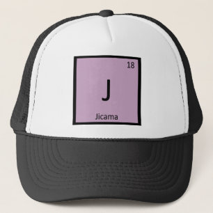 J - Jicama Vegetabilisk kemi Periodic Bord Keps