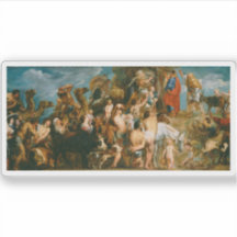 J. Jordaens - Moses Striking Vatten från Sten