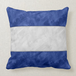 J Juliet Watercolor #Nautical Signal Maritime Flag Kudde