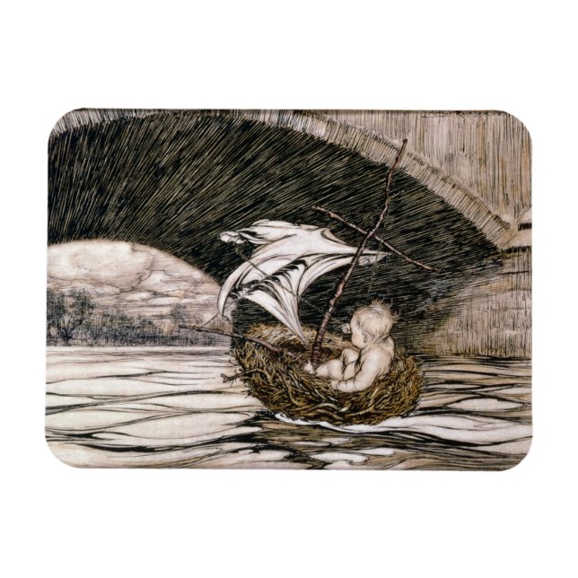 J.M. Barrie | "Han passerade under bron och kom Magnet (Horisontell)