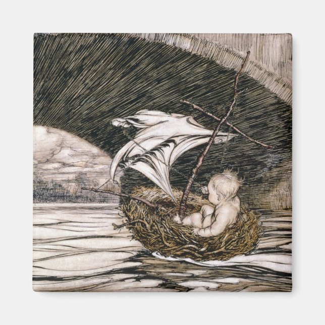 J.M. Barrie | "Han passerade under bron och kom Magnet (Framsidan)