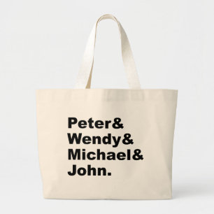 J.M. Barries Peter Pan Peter Wendy Michael John Jumbo Tygkasse
