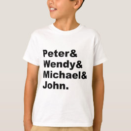 J.M. Barries Peter Pan | Peter Wendy Michael John Tee