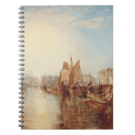 J.M.W. Turner: Dieppes hamn Romantisk finkonst Anteckningsbok