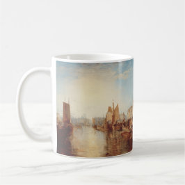 J.M.W. Turner: Hamnen i Dieppe Romantic Fine Art Kaffemugg