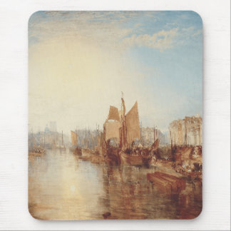 J.M.W. Turner: Hamnen i Dieppe Romantic Fine Art Musmatta