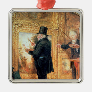 J.M.W.Turner på den kungliga akademin Julgransprydnad Metall
