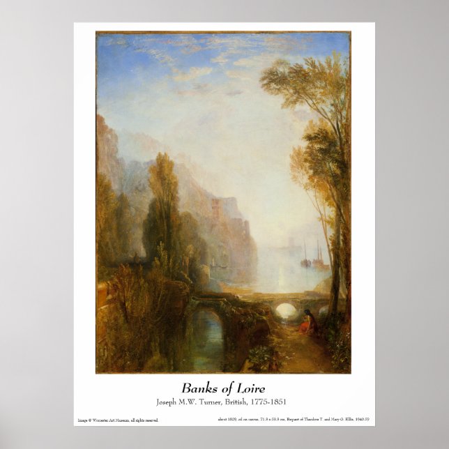 J.M.W. Turner - Poster (Framsidan)