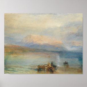 J. M. W. Turner - Red Rigi Poster