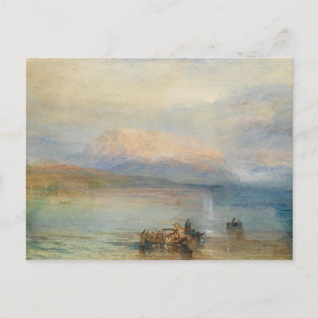J. M. W. Turner - Red Rigi Vykort (Framsida)