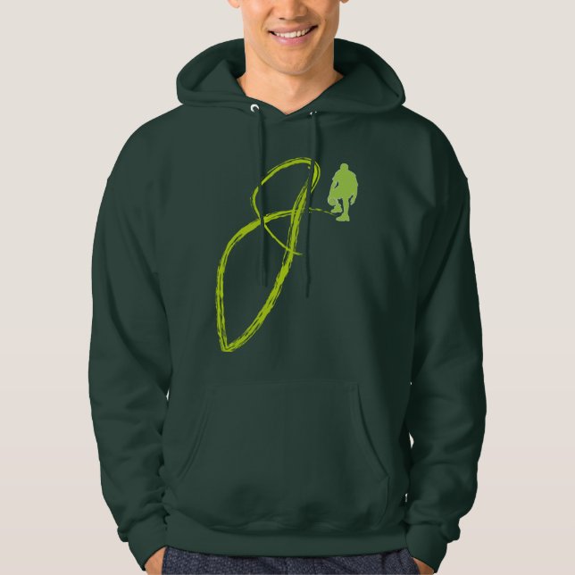 J MO NET SIGNATURE-HOODIE HOODIE (Framsida)