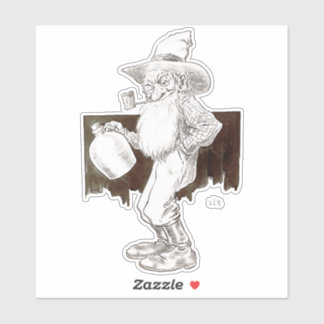 J P Bernard Moonshiner Anpassningsbar-cut Vinyl St Klistermärken