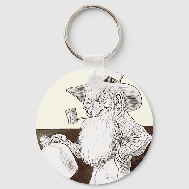 J P Bernard Moonshiner (Sepia) Nyckelring (Framsida)