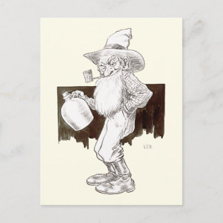 J P Bernard Moonshiner (Sepia) Vykort