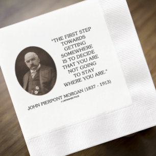 J.P. Morgan First Step MOT NÅGONSTANS Pappersservett