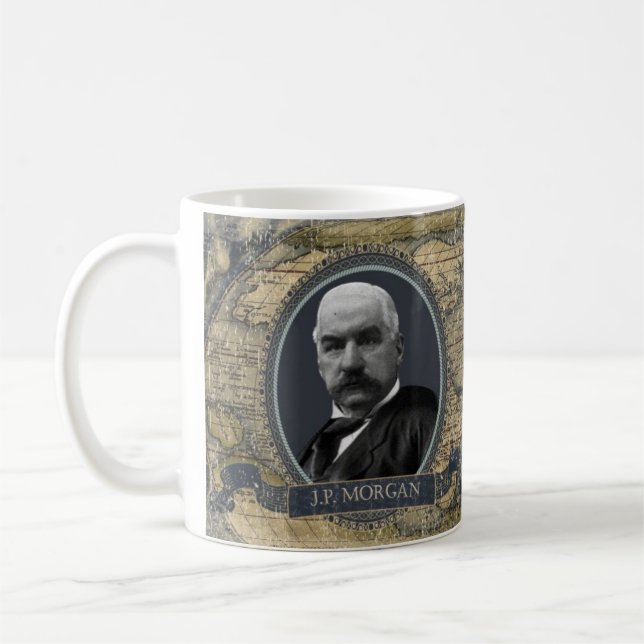 J.P. Morgan historisk mugg (Vänster)
