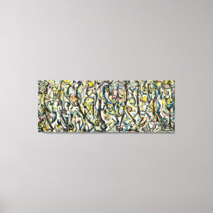 J. P. - MURAL - 1943 - Abstrakt Expressionism - Canvastryck
