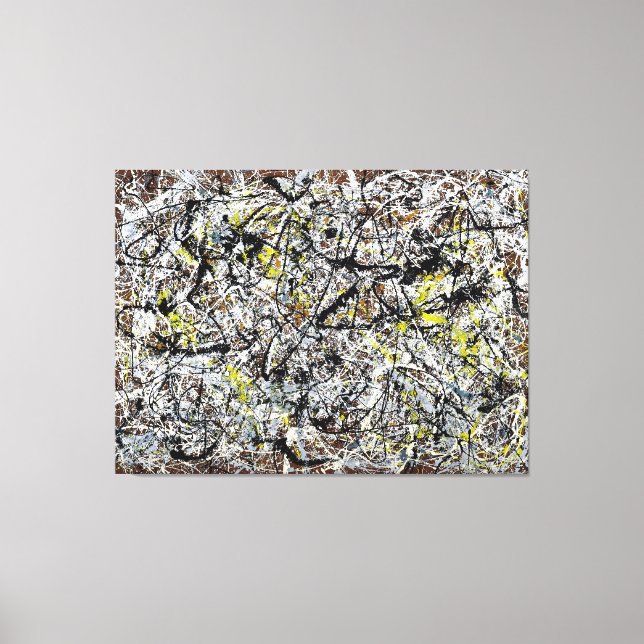 J. P. - MURAL ON INDIAN RED GROUND - 1950 - CANVASTRYCK (Framsida)