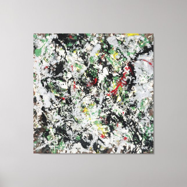 J. P. - Nummer 12-1950 - Åtgärdsmålning - Canvastryck (Framsida)