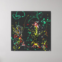 J. P. - Nummer 17 FIREWORKS - 1950 - Canvastryck