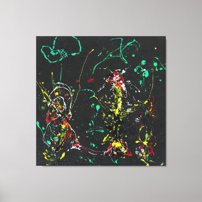 J. P. - Nummer 17 FIREWORKS - 1950 - Canvastryck (Framsida)