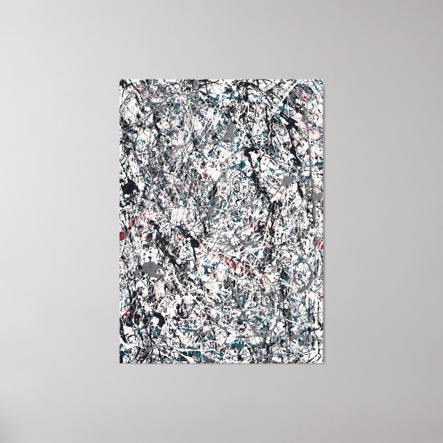 J. P. - Nummer 19-1948 - Åtgärdsmålning - Canvastryck (Framsida)