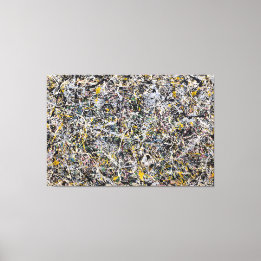 J. P. - Nummer 1 - 1949 - Abstrakt expressionism - Canvastryck