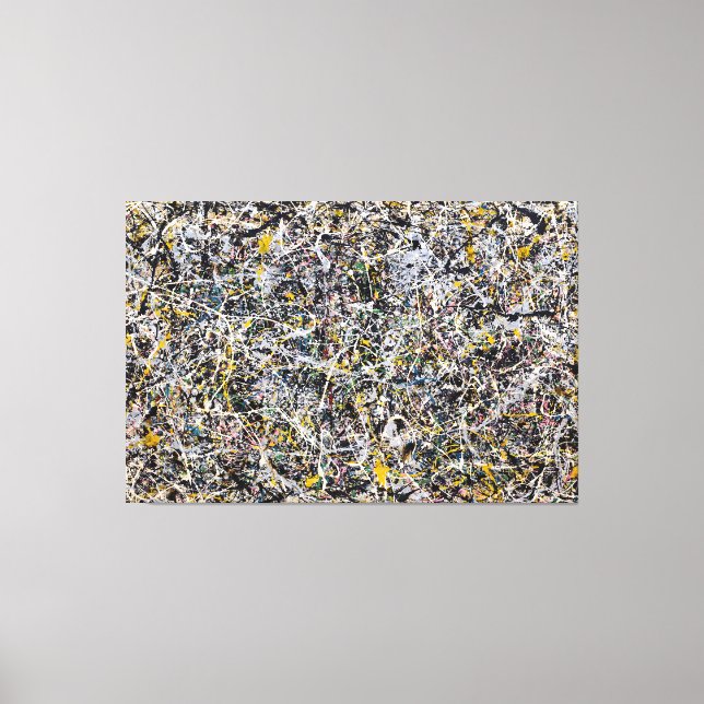 J. P. - Nummer 1 - 1949 - Abstrakt expressionism - Canvastryck (Framsida)