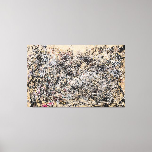 J. P. - Nummer 1A - 1948 - Åtgärdsmålning - Canvastryck (Framsida)