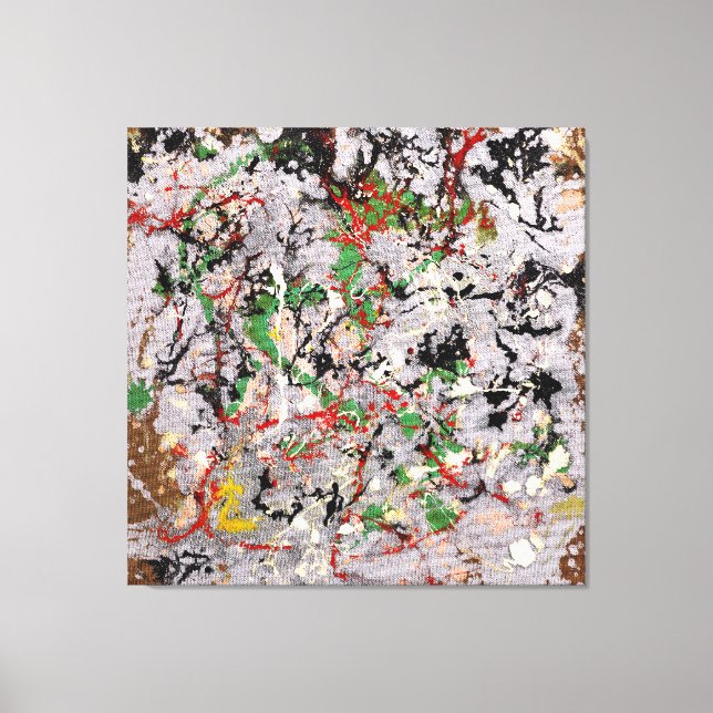 J. P. - Nummer 21-1950 - Åtgärdsmålning - Canvastryck (Framsida)