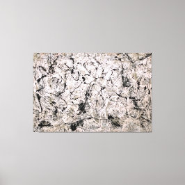 J. P. - Nummer 28 - 1950 - Action painting - Canvastryck