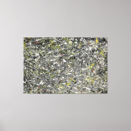 J. P. - Nummer 28 - 1951 - Action painting - Canvastryck