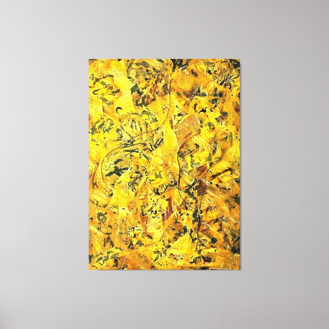 J. P. - Nummer 2 - 1951 - Abstraktens uttryck - Canvastryck (Framsida)