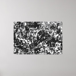 J. P. - Nummer 33 - 1949 - Action painting - Canvastryck