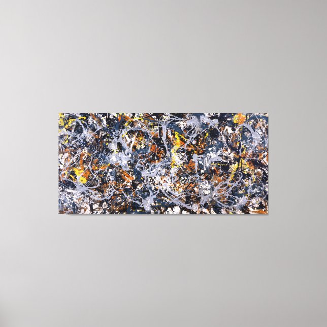 J. P. - NUMMER 3 - 1950 - Åtgärdsmålning - Canvastryck (Framsida)