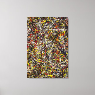 J. P. - Nummer 5 - 1948 - Action painting - Canvastryck