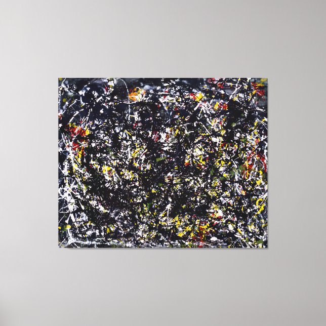 J. P. - Nummer 6 - 1949 - Åtgärdsmålning - Canvastryck (Framsida)