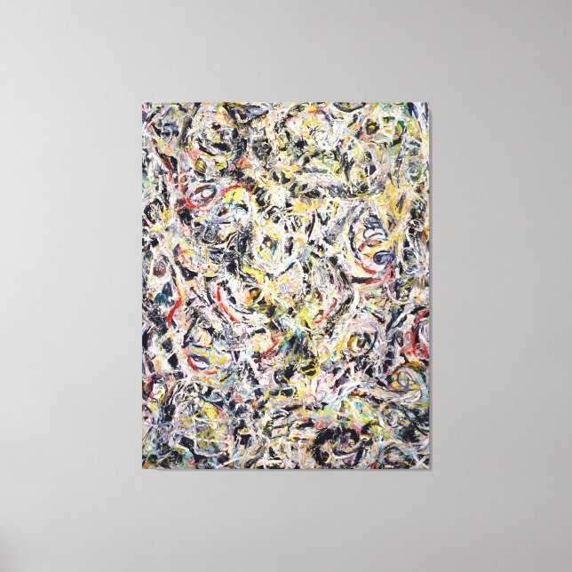 J. P. - ÖGON I HEAT 1946 - Åtgärdsmålning- Canvastryck (Framsida)