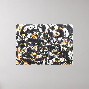 J. P. - OTITLED - c. 1951 - Abstrakt - Canvastryck