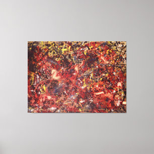 J. P. - PAINTING A - 1950 - Abstrakt Expressionism Canvastryck