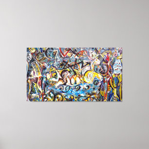 J. P. - Pasiphaë - 1943 - Abstrakt Expressionism - Canvastryck