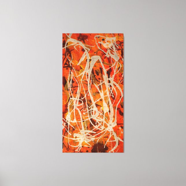 J. P. - RED VERTICAL COMPOSITION 5-1950 - CANVASTRYCK (Framsida)