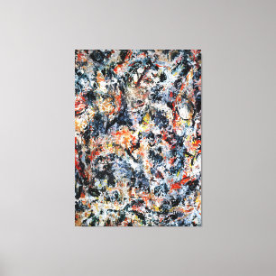 J. P. - SCENT - 1955 - Abstrakt Expressionism - Canvastryck