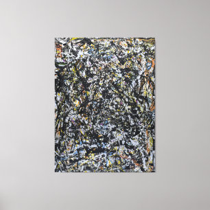 J. P. - SEA CHANGE - 1947 - Action Painting - Canvastryck